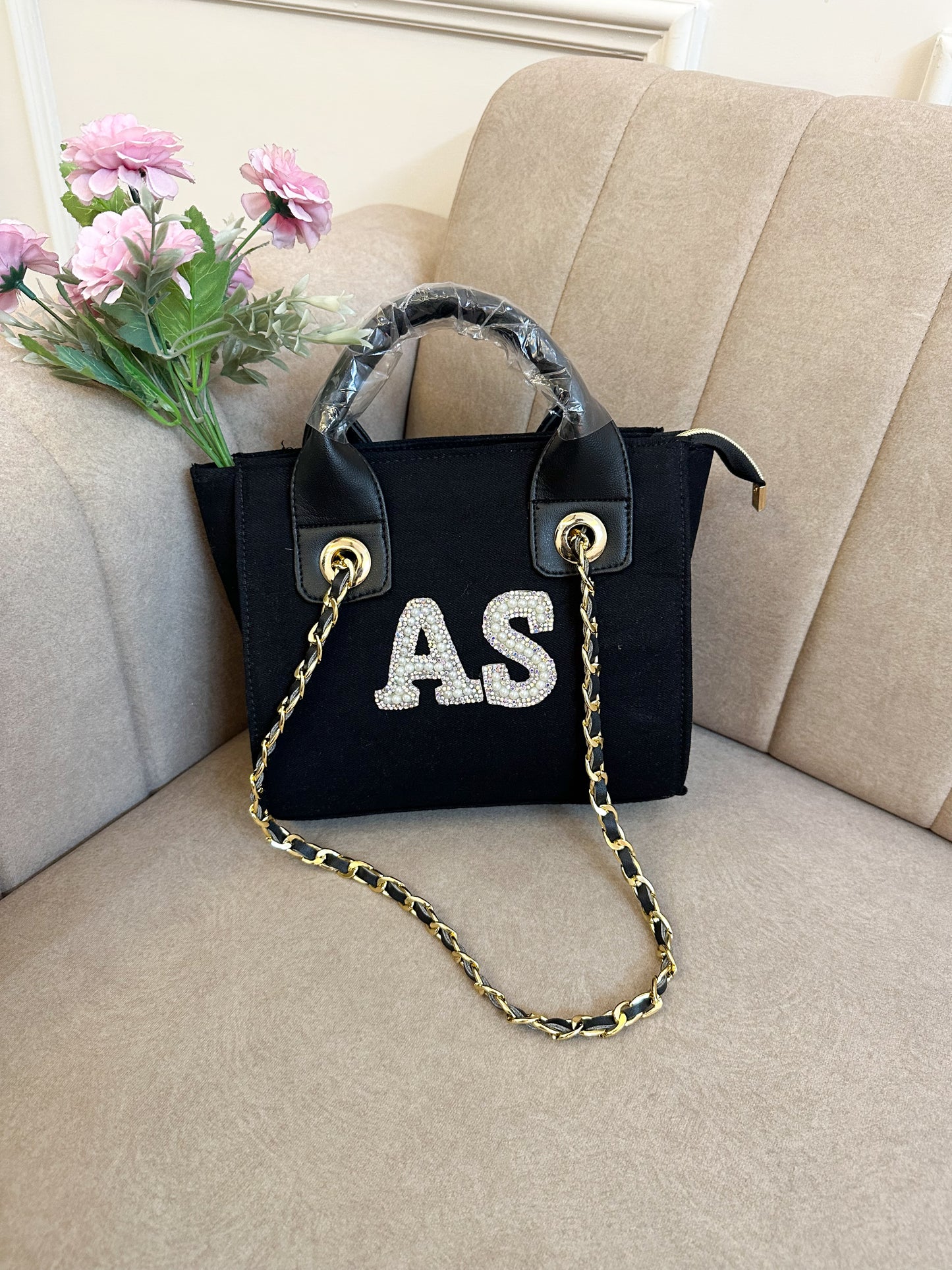 Black Mini Scarlet Tote