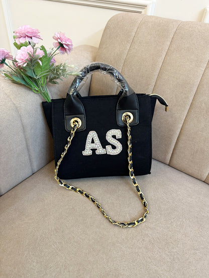 Black Mini Scarlet Tote