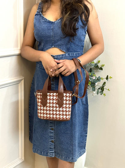 Choco Glitch Miniature Tote