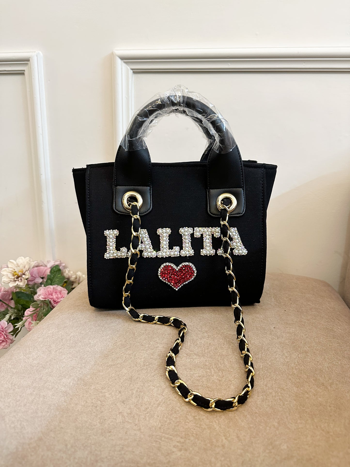 Black Mini Scarlet Tote