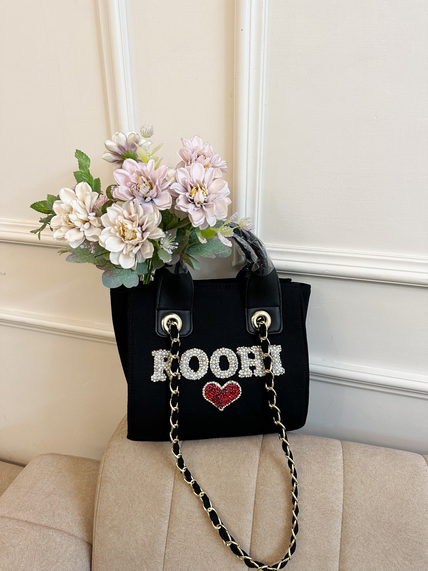 Black Mini Scarlet Tote