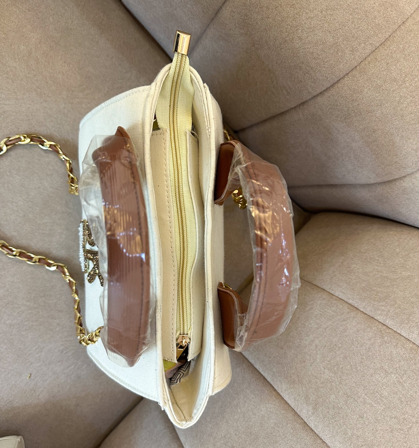 Offwhite Mini Scarlet Tote