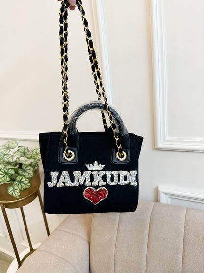 Black Mini Scarlet Tote