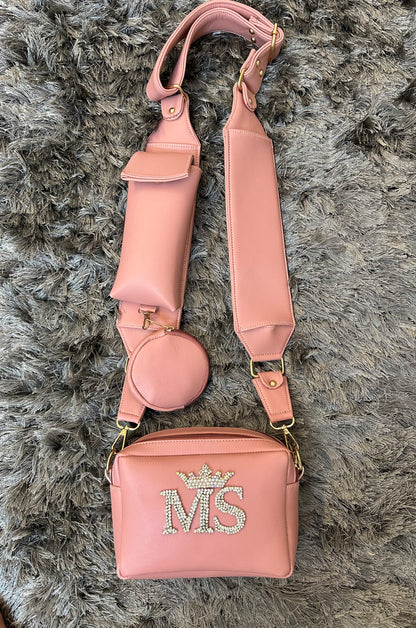 Pink dual compartment Bella sling