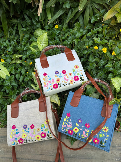 Mini Embroidery Tote