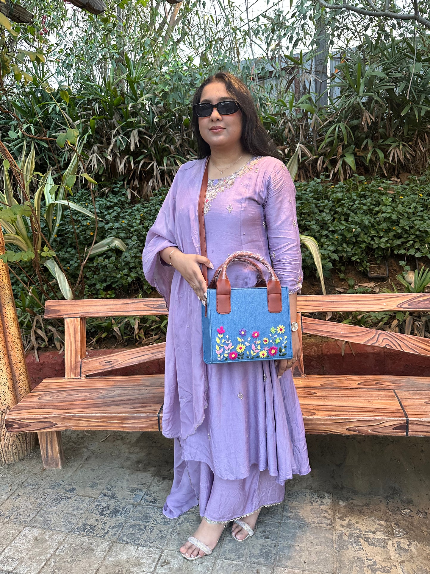 Mini Embroidery Tote- With Name