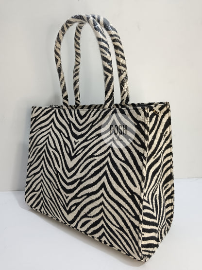 Zebra Tote