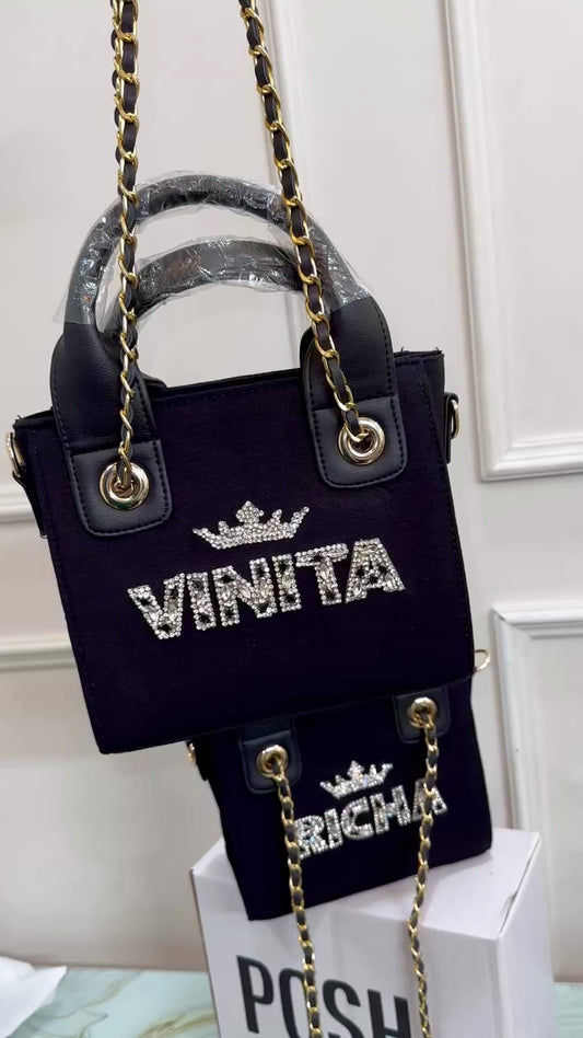 Black Mini Midnight Tote