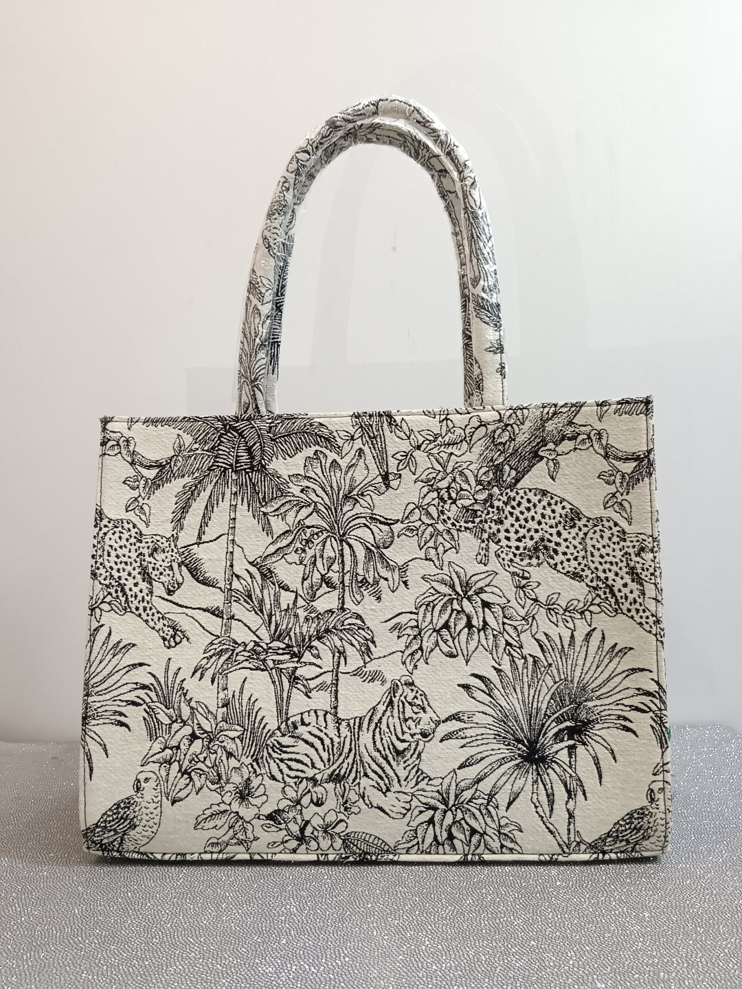 White Jungle Tote